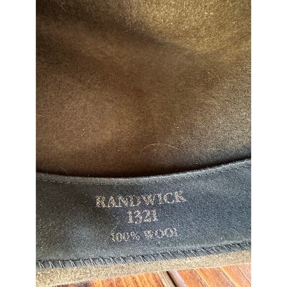 Outback Trading Company Randwick Brown Wool Hat - Picture 10 of 13